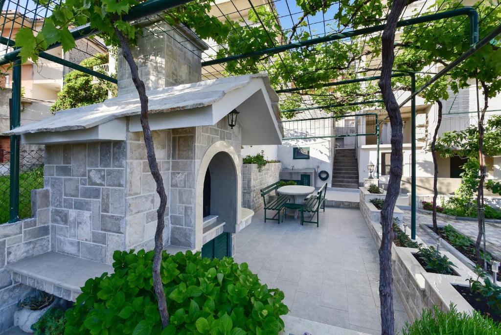 Zahrada ubytování Apartments Vjeko