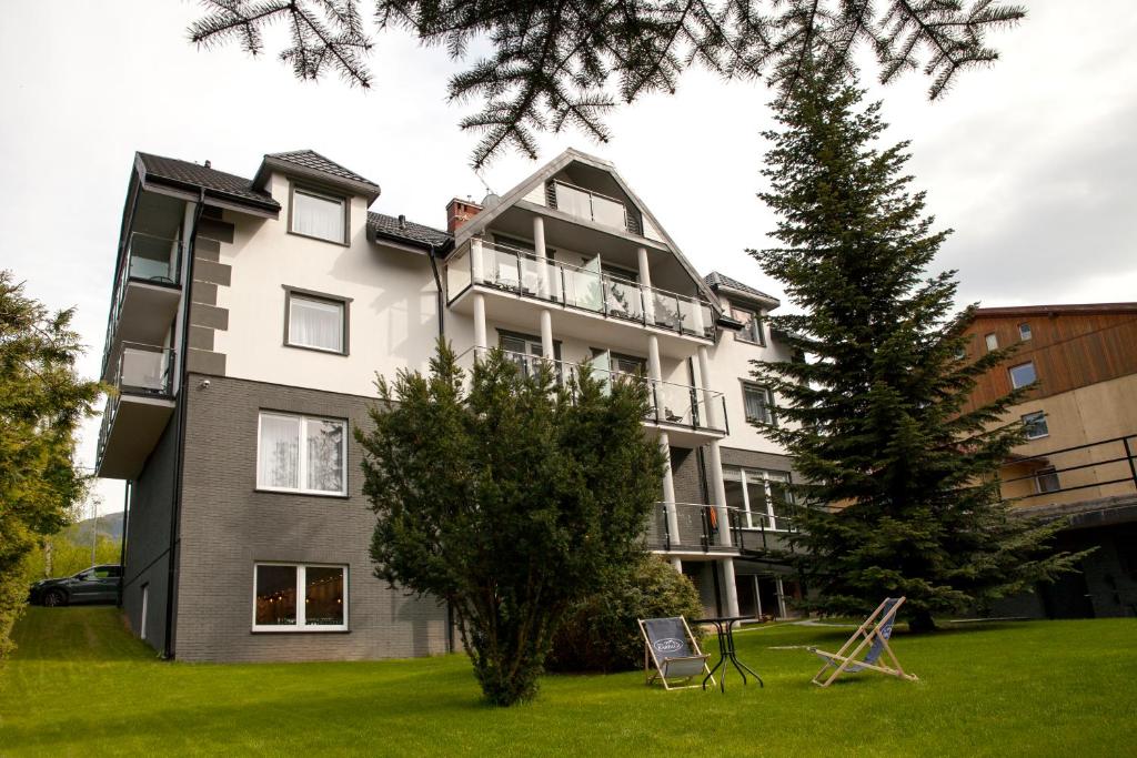 Budova, v ktorej sa ubytovanie bed & breakfast nachádza