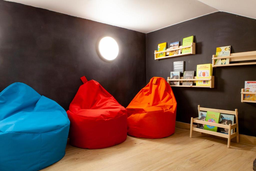 Posezení v ubytování Hostel Montessori