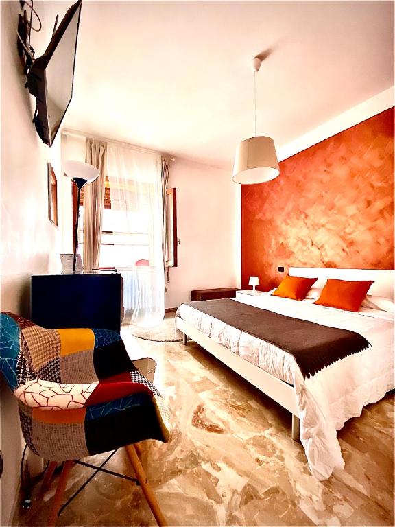 Posteľ alebo postele v izbe v ubytovaní B&B mò•sì