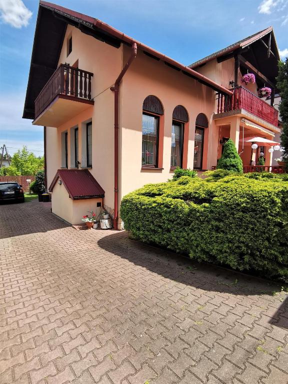 Budova, v ktorej sa ubytovanie bed & breakfast nachádza