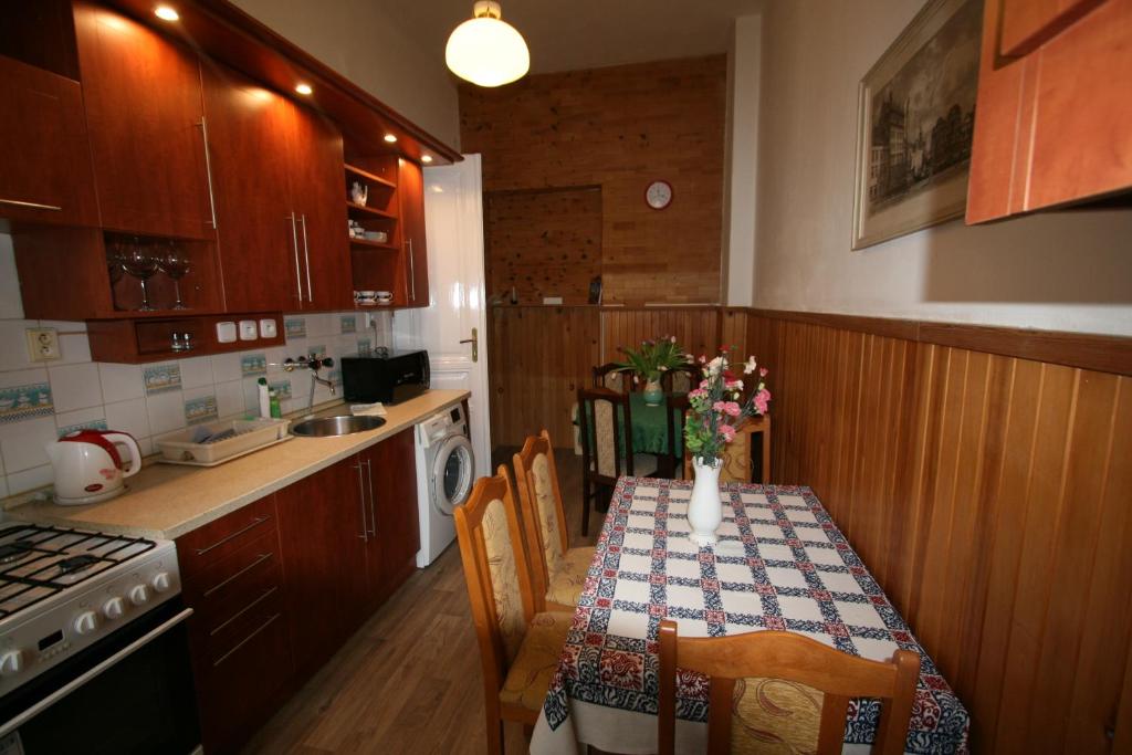Kuchyň nebo kuchyňský kout v ubytování Apartment No. 16B Svahová 14