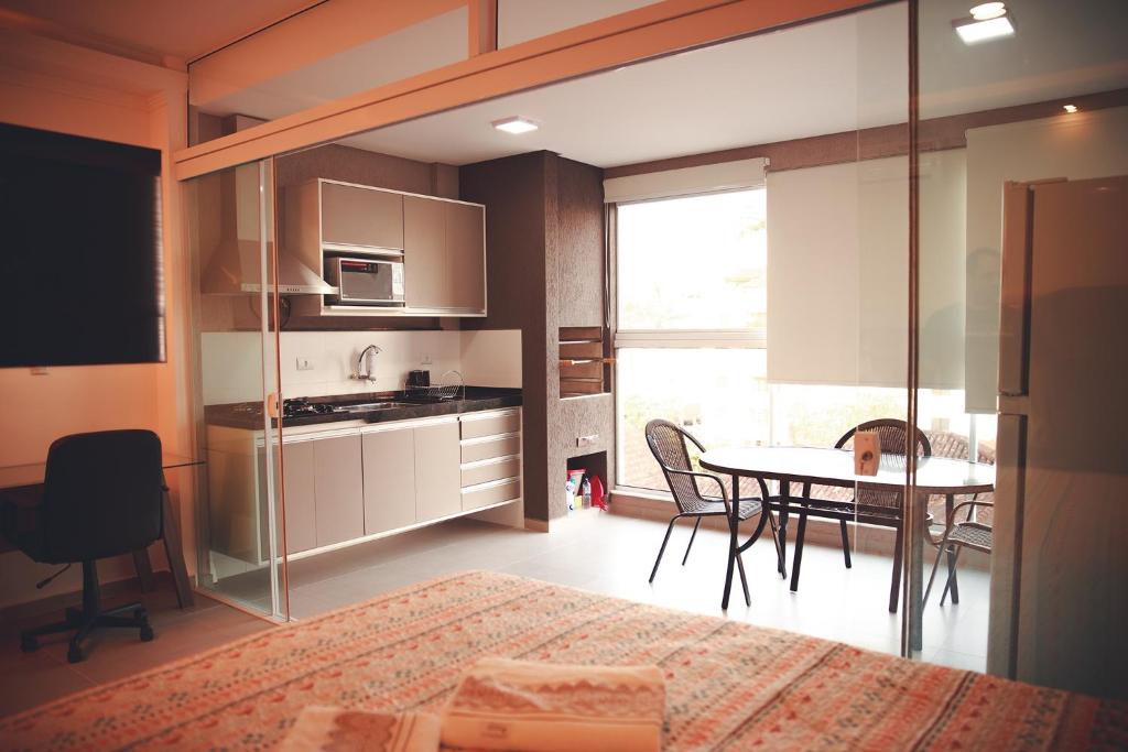  Home Studio 1 Ubatuba- SP- Praia Itaguá- Flat Novo