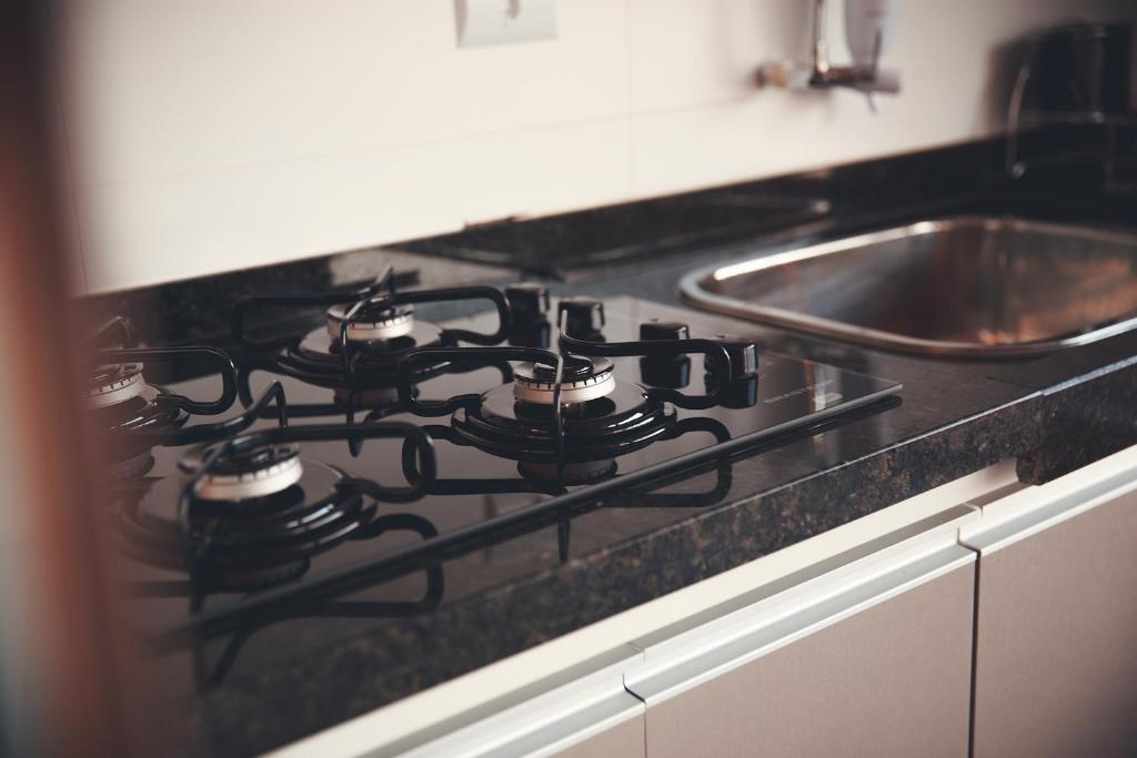  Home Studio 1 Ubatuba- SP- Praia Itaguá- Flat Novo