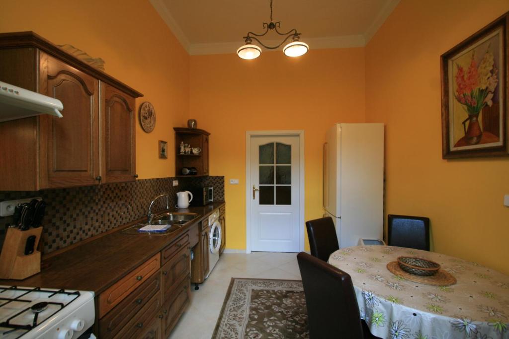 Kuchyň nebo kuchyňský kout v ubytování Apartment No. 20 Jaltská 3