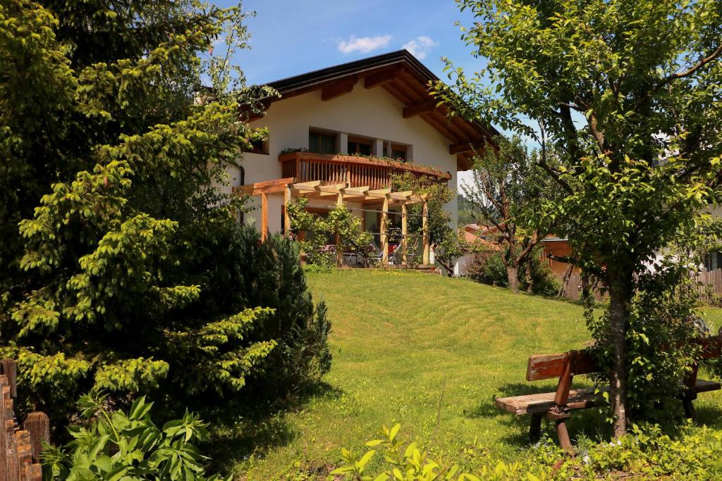 Zahrada ubytování B&B Frühlingsheim