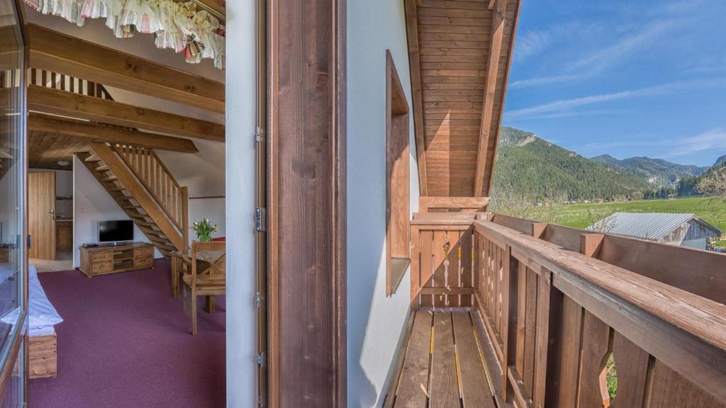 Nespecifikovaný výhled na hory nebo výhled na hory při pohledu z apartmánu