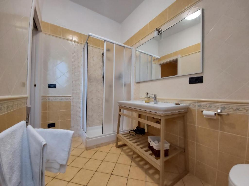 Kúpeľňa v ubytovaní Agriturismo - B&B L'Acquacotta