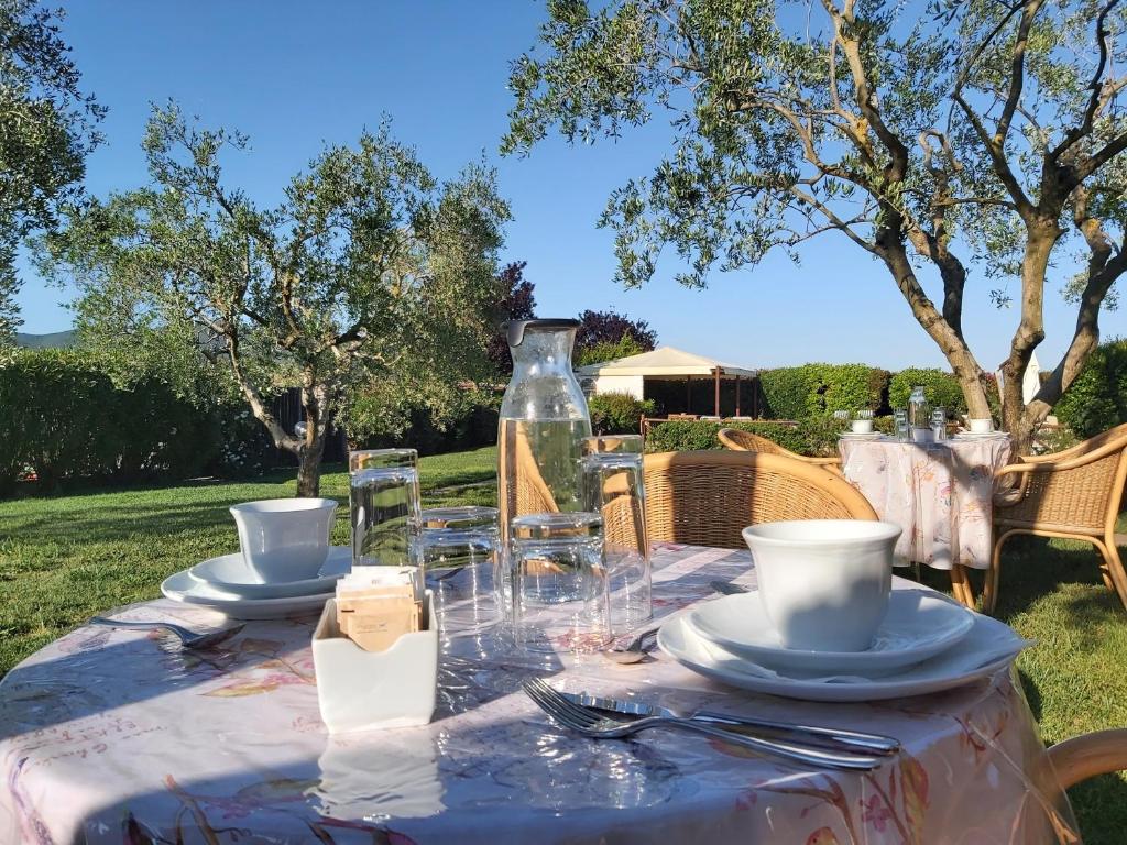 Vonkajšia záhrada v ubytovaní Agriturismo - B&B L'Acquacotta