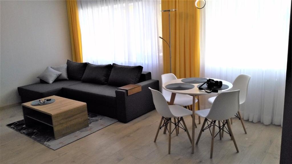 Posedenie v ubytovaní Apartament Słoneczny