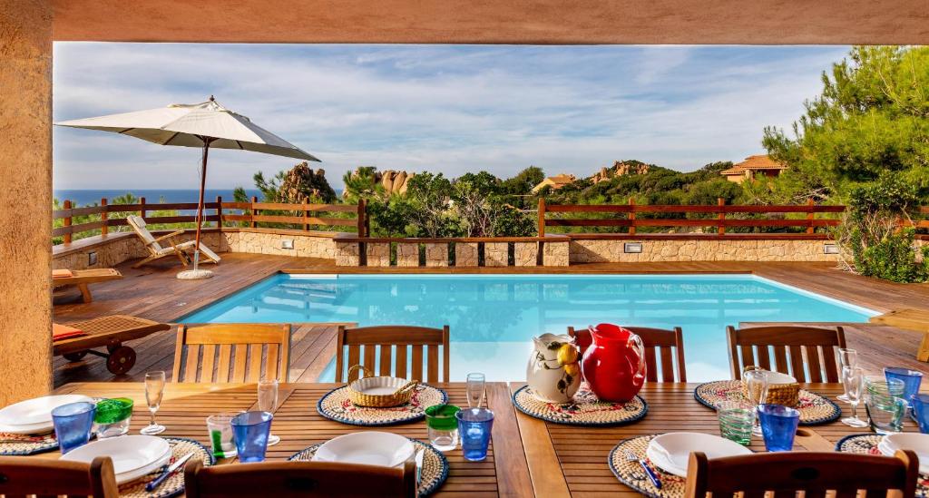 Bazén v ubytovaní Costa Paradiso Resort alebo v jeho blízkosti