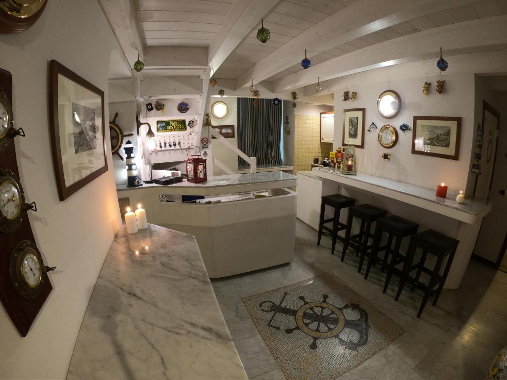 Posezení v ubytování Hotel Ausonia
