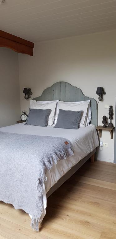 Postel nebo postele na pokoji v ubytování B&B Bergenhof