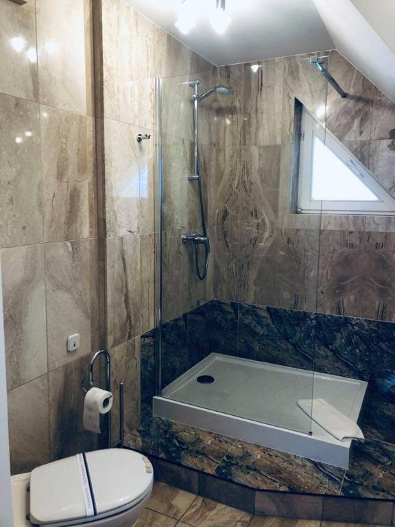 Kúpeľňa v ubytovaní Wynajem Pokoi Villa Kofeina