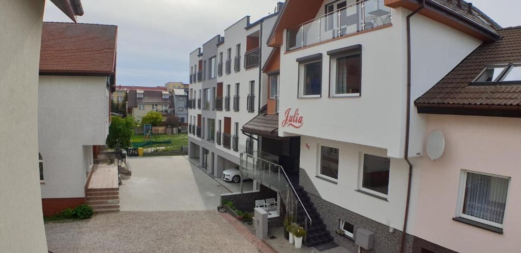 Budova, v ktorej sa apartmán nachádza