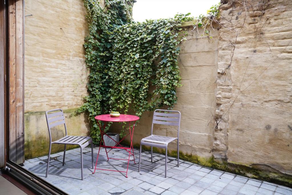 Patio nebo venkovní prostory v ubytování Well-situated and Comfortable Home