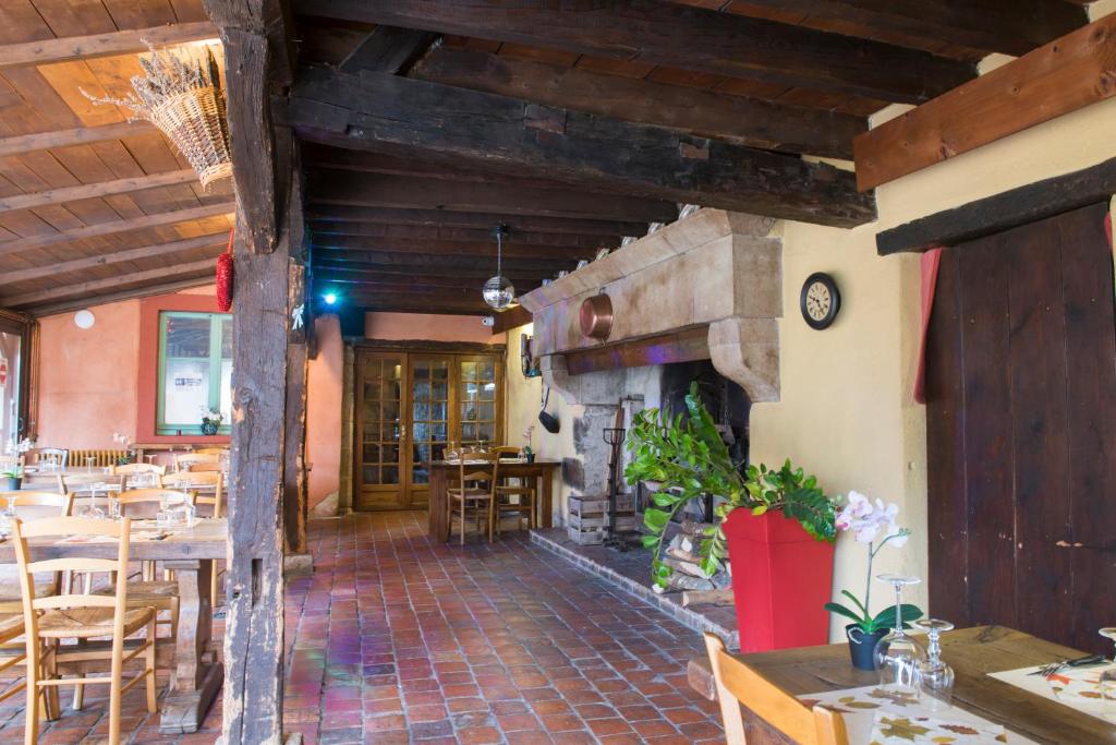 Restaurace v ubytování Auberge du Renard'eau