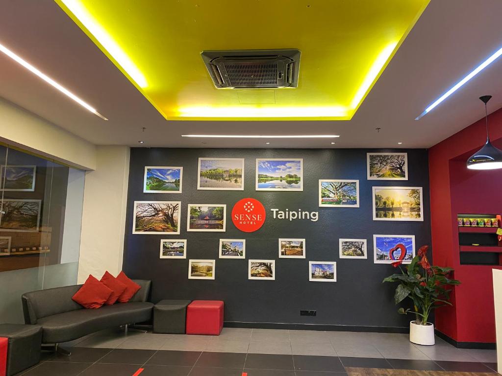 Posezení v ubytování Sense Hotel Taiping