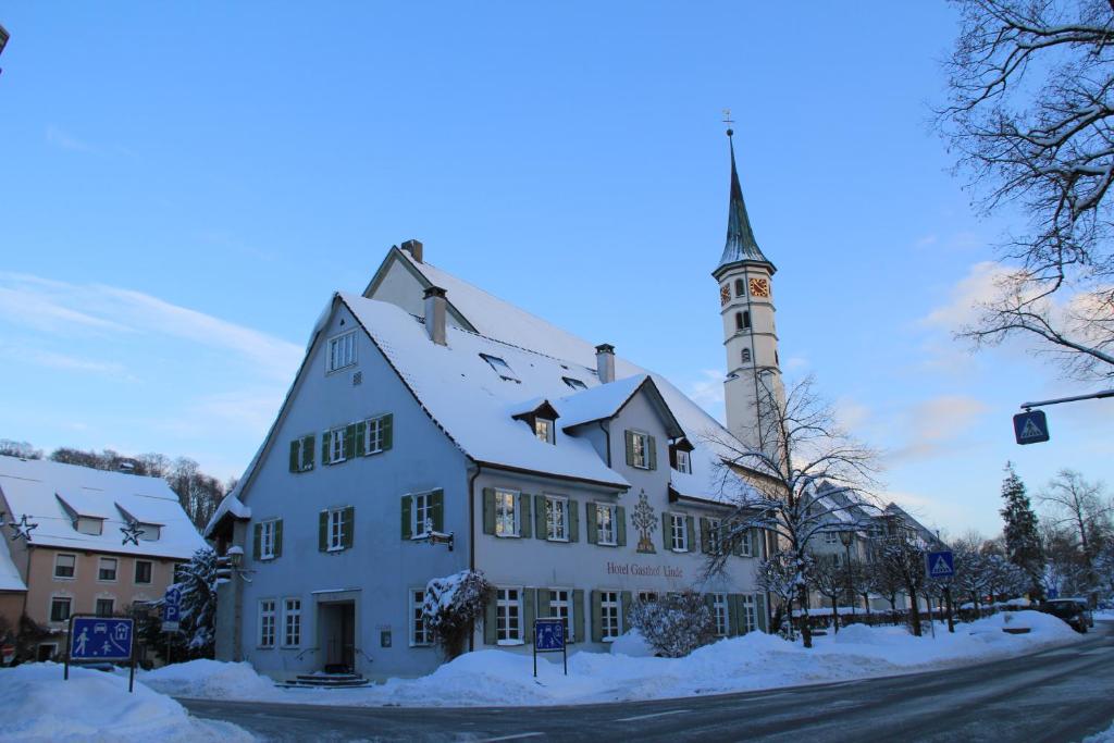 Hotel Linde Leutkirch v zimě