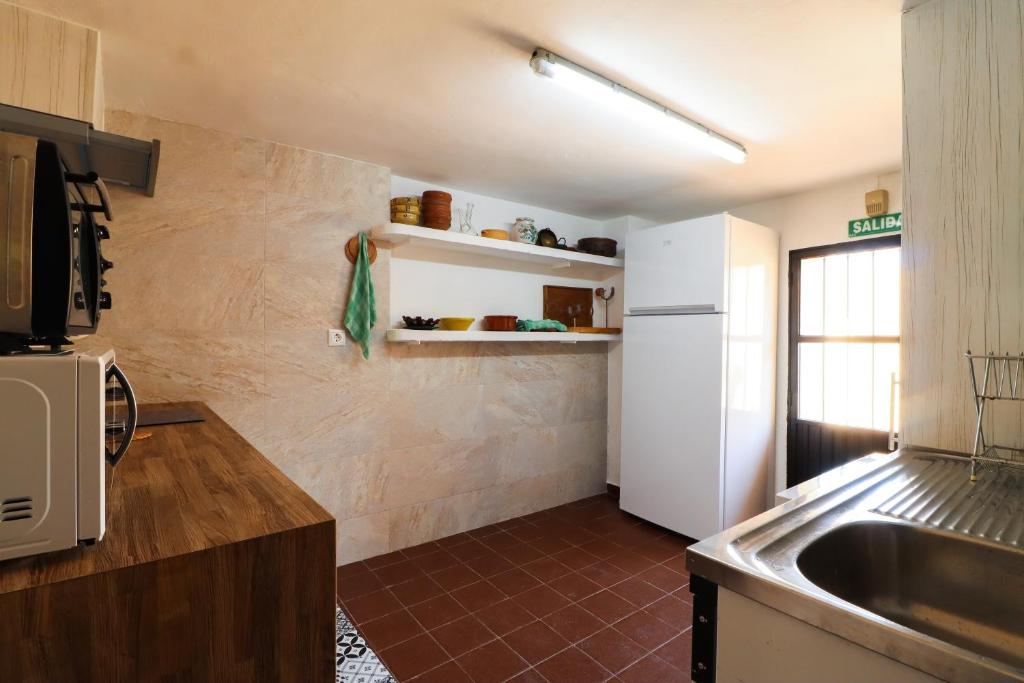 Kuchyň nebo kuchyňský kout v ubytování Casa Rural del Juez