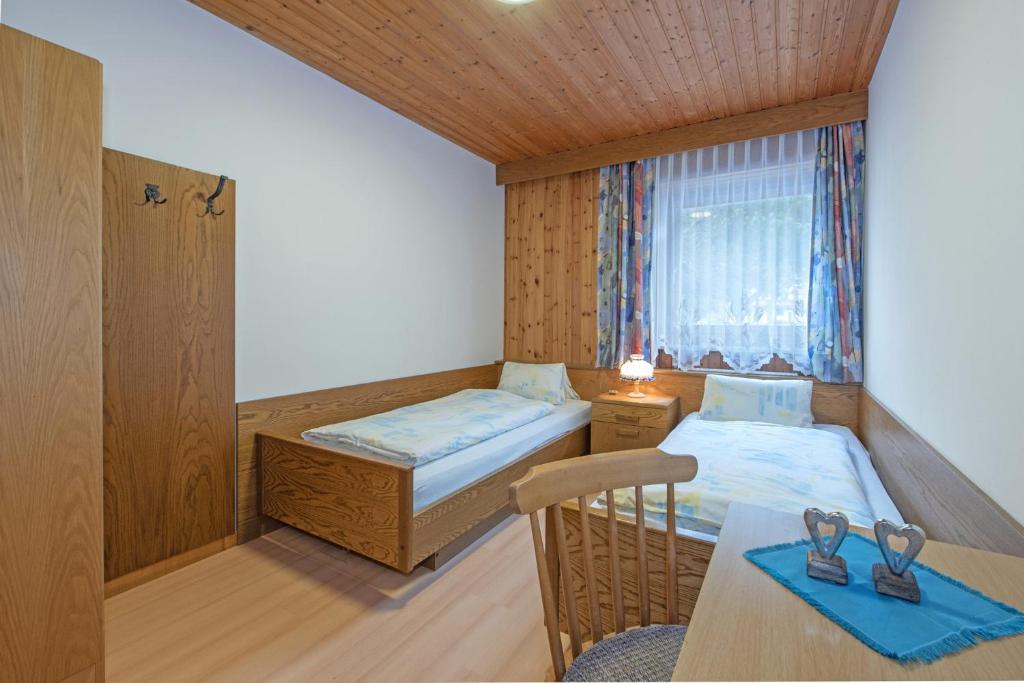 Postel nebo postele na pokoji v ubytování Mühlheim