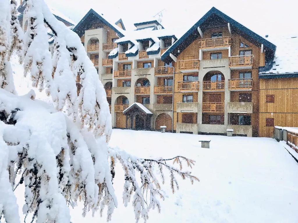 Studio cosy Wifi Les Deux Alpes centre v zimě