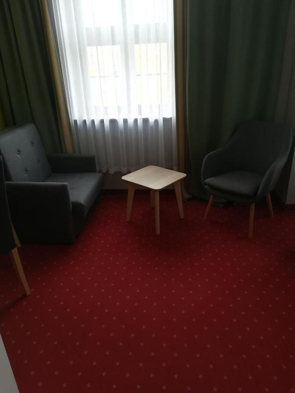Posezení v ubytování Noclegi pod Muzami
