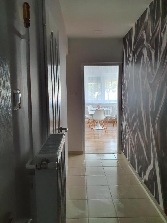 Kuchnia lub aneks kuchenny w obiekcie Mátrix apartman