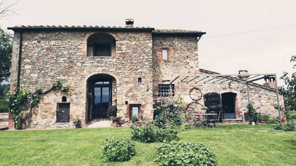 Zahrada ubytování Podere Pievina Delle Corti - Dimora di Campagna