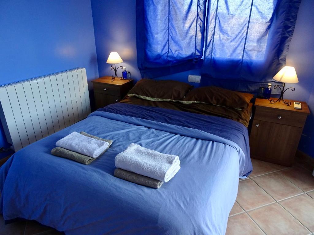 Postel nebo postele na pokoji v ubytování Villa Clairol