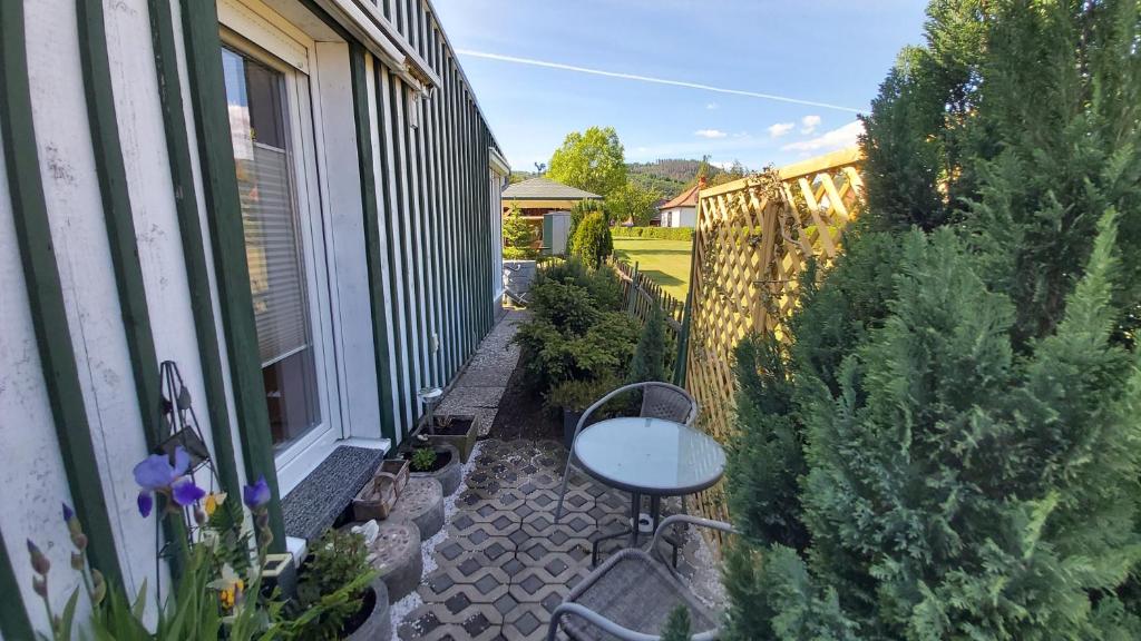 Zahrada ubytování Ferienhaus Zur Lehns mit Garten am Harz