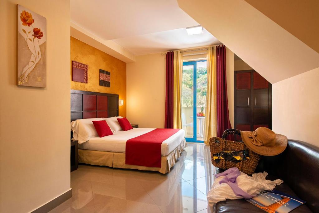 Posezení v ubytování Grand Hotel La Tonnara