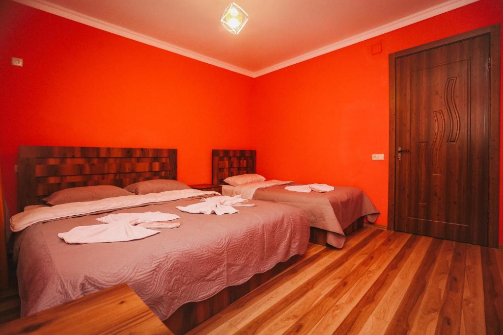 Postel nebo postele na pokoji v ubytování Bebo Babu Guest House