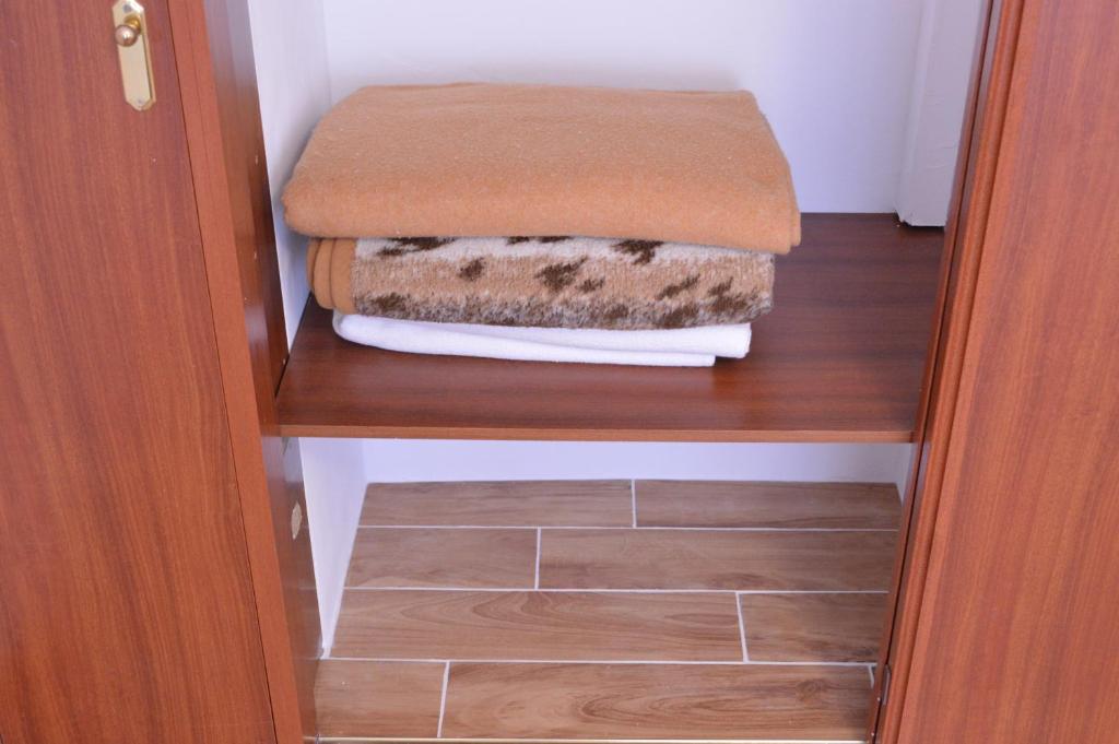 Postel nebo postele na pokoji v ubytování ArArAt Hostel