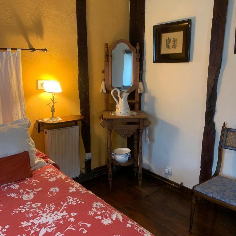 Postel nebo postele na pokoji v ubytování Posada de Ziga