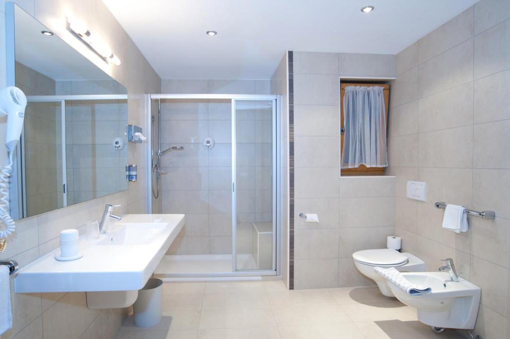 Kúpeľňa v ubytovaní Hotel Vernel