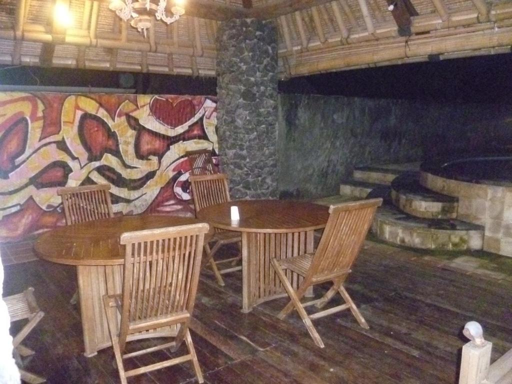 Posezení v ubytování Kangkung Cottages