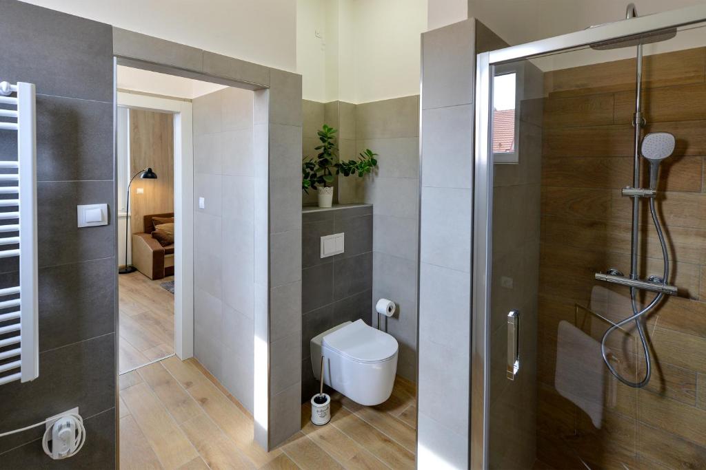 Koupelna v ubytování Soho apartment