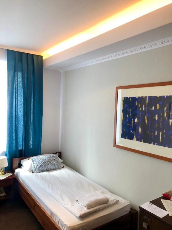 Кровать или кровати в номере Hotel Olecki