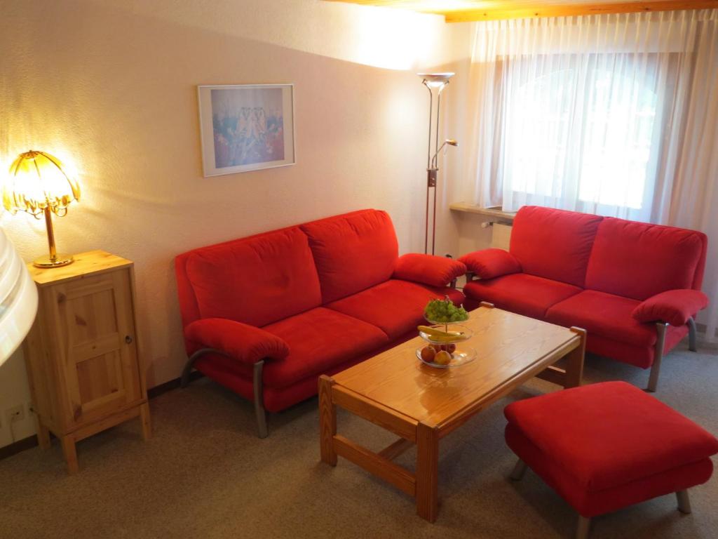 Posezení v ubytování Hof Arosa