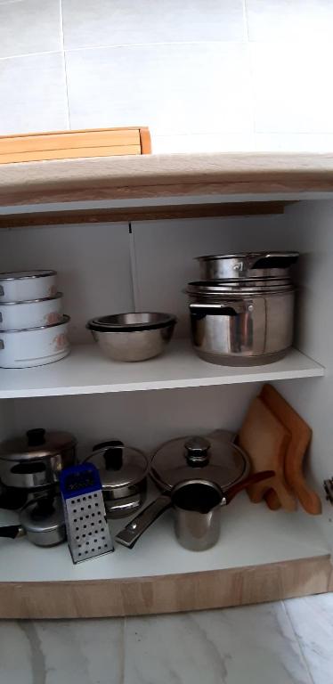 Kuchyň nebo kuchyňský kout v ubytování APARTMAN PAVE & ILIJA jr