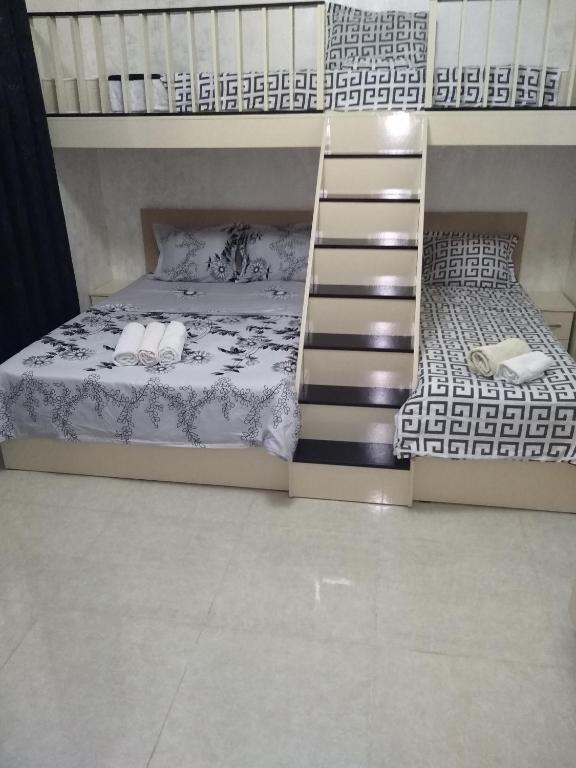 Postel nebo postele na pokoji v ubytování Hotell Anna Ureki