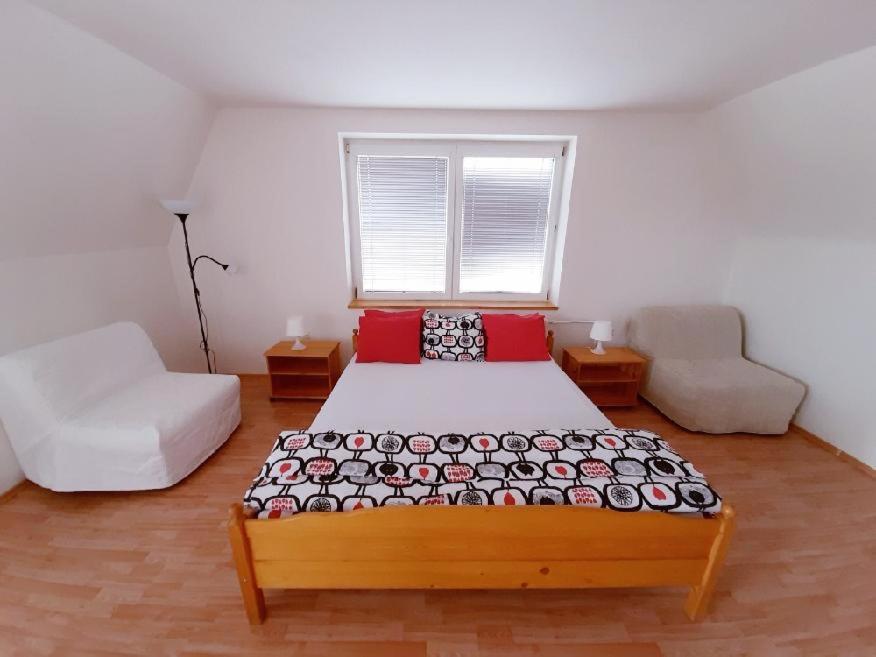 Postel nebo postele na pokoji v ubytování Apartment Patera