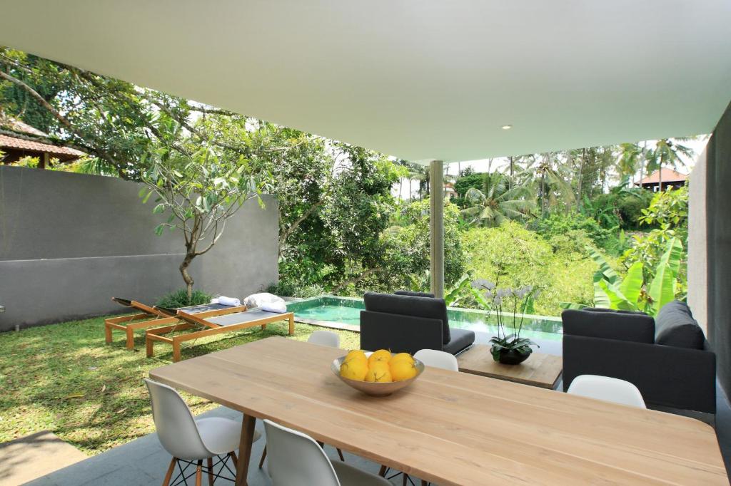 Zahrada ubytování Aria Villas Ubud