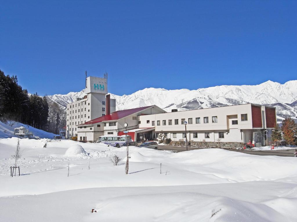 Hakuba Highland Hotel v zimě