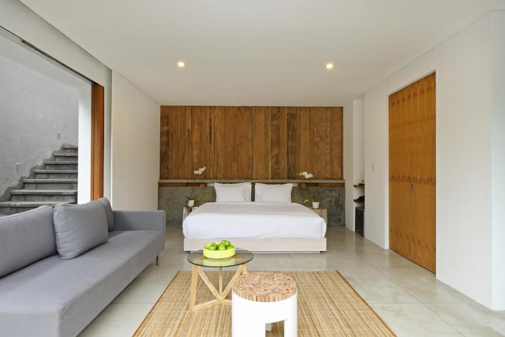 Posezení v ubytování Aria Villas Ubud