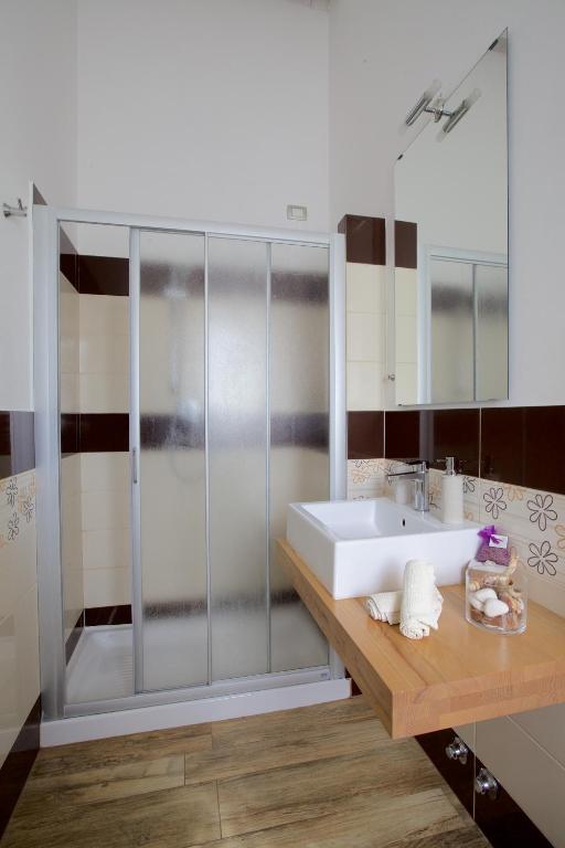 Koupelna v ubytování B&B Vivere il Mare