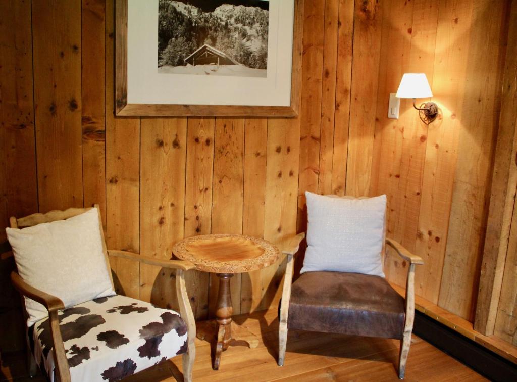 Posezení v ubytování Gîte de Planchouet