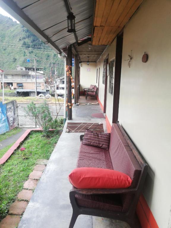 Posezení v ubytování Montano Camping & Hostel