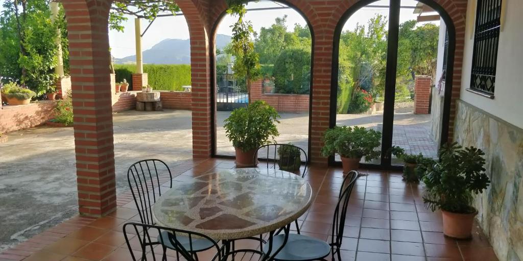 Vonkajšia záhrada v ubytovaní Casa Rural Fuente de la Higuera